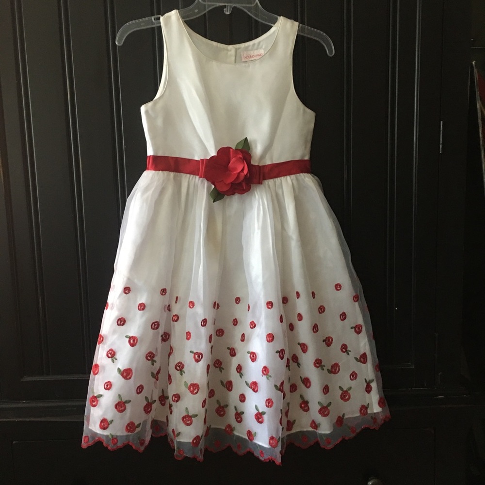 YOUNGLAND Girls summer party dress. Size 12